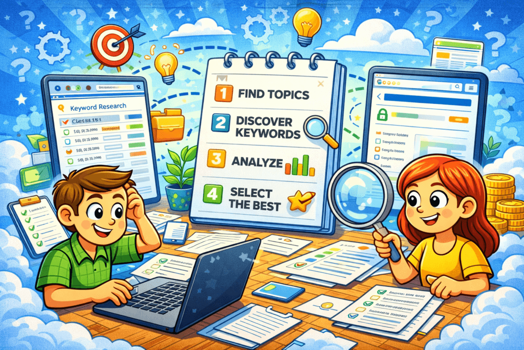 Keyword Research Step by Step – A Practical Guide